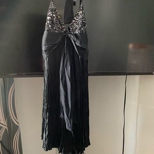 Black bcbg dress